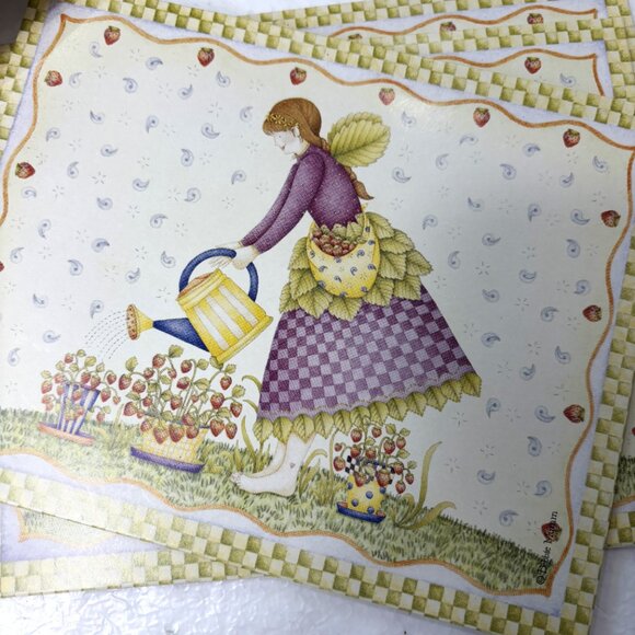 Debbie Mumm Garden Angels Collectible Blank Notecards Vtg 2003 - Picture 6 of 11